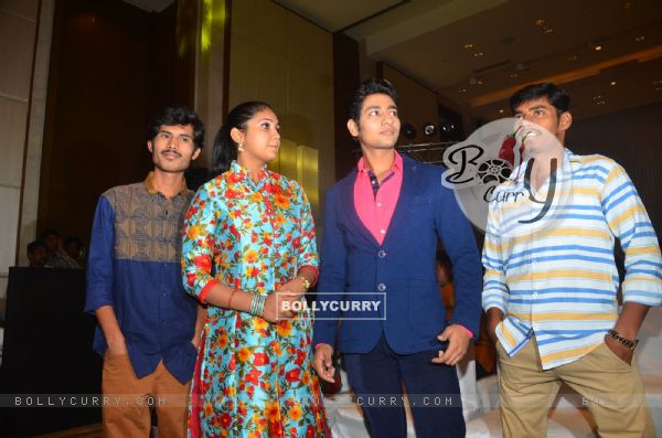 Arbaaz Shaikh, Rinku Rajguru, Akash Thosar and Tanaji Galgunde at Success Bash of Film 'Sairat'