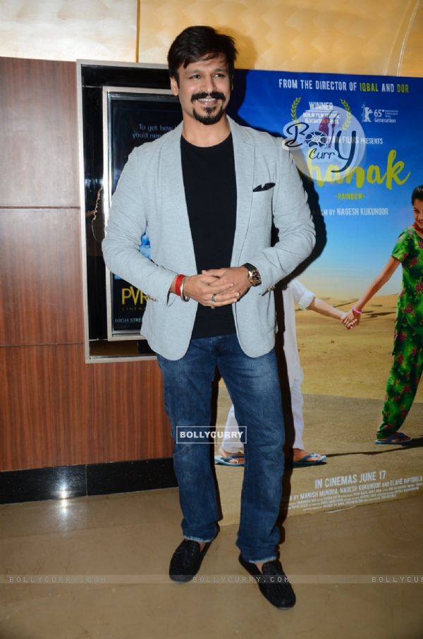 Vivek Oberoi with at Special Screening of 'Dhanak' (409133)