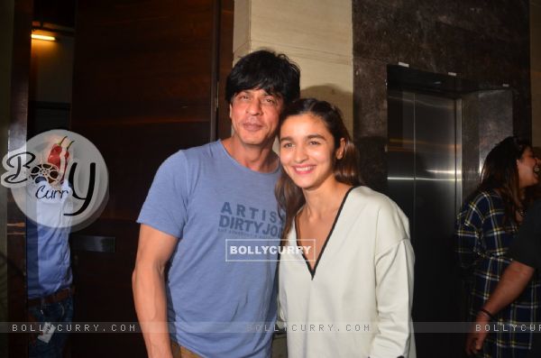Shah Rukh Khan and Alia Bhatt at Special Screening of 'Udta Punjab'