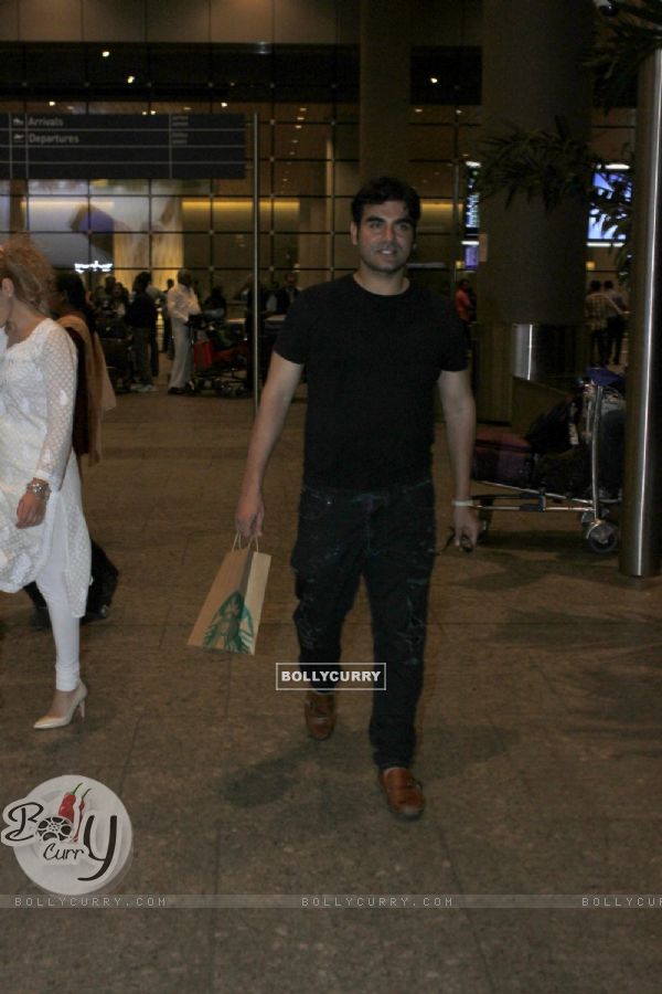 Arbaaz Khan snapped at Airport