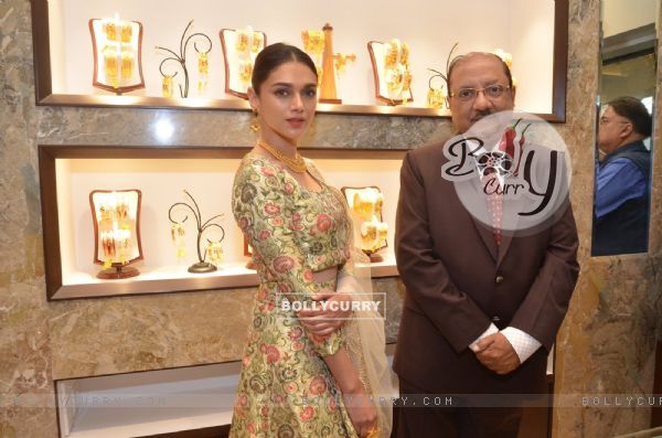 Aditi Rao Hyadri at PC Chandra Jewellers Store