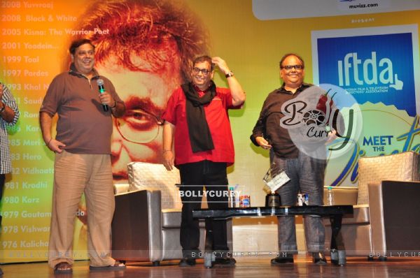 David Dhawan, Satish Kaushik and Subhash Ghai at 'IFTDA' Director's Meet