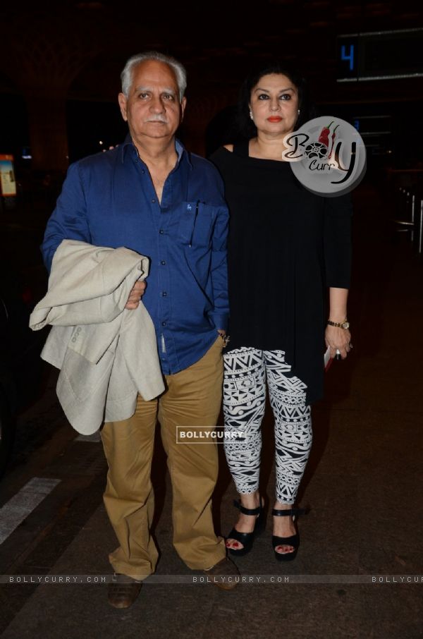 Ramesh Sippy Snapped at Airport