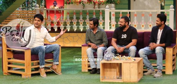 Nawazuddin Siddiqui, Anurag Kashyap & Vicky Kaushal Promote 'Raman Raghav 2.0' on the sets of 'The K (409759)