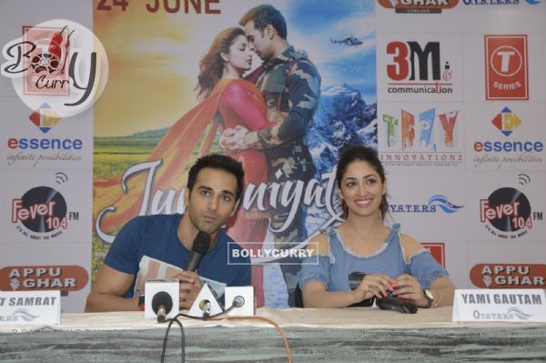 Yami Gautam and Pulkit Samrat promotes their film Junooniyat!