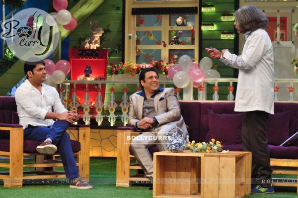Govinda has a Blast on the Sets of 'The Kapil Sharma Show'
