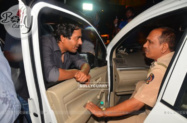 Nawazuddin Siddiqui Promotes his film 'Raman Raghav 2.0' with Cops (409986)