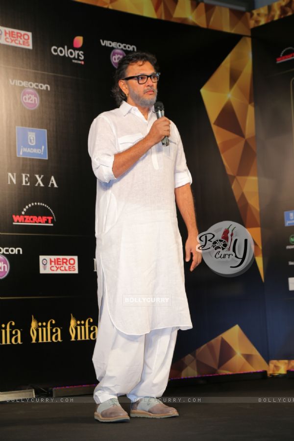 Filmmaker Rakesh Omprakash Mehra at Press Meet of 'IIFA' in Madrid