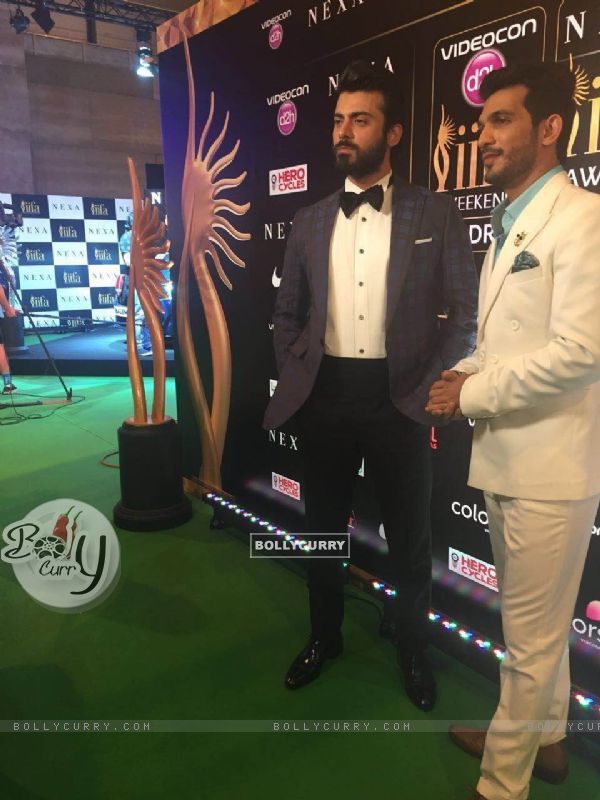 Arjun Bijlani & Fawad Khan Celebs at IIFA AWARDS