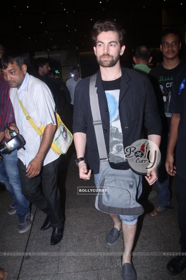 Neil Nitin Mukesh snapped at Airport