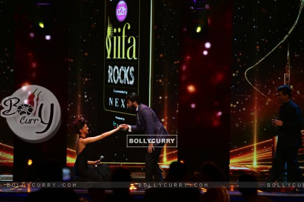 Fawad Khan and Deepika Padukone at Star Studded 'IIFA AWARDS 2016'