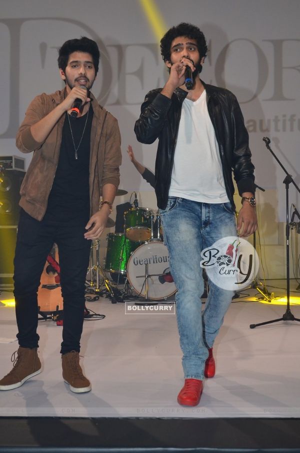 Amaal Mallik and Armaan Malik at D'Decor Event