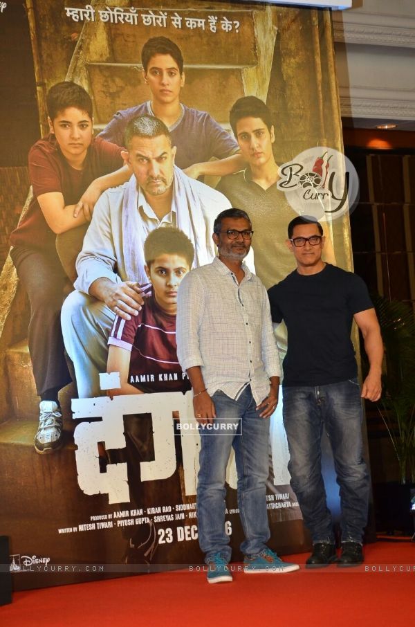 Aamir Khan at Poster Launch of 'Dangal' (411015)