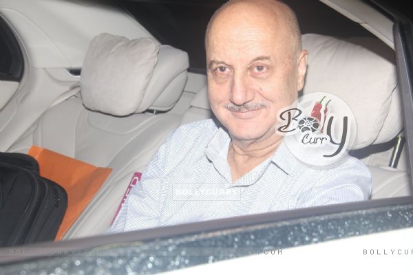 Anupam Kher at Special Screening of 'SULTAN'
