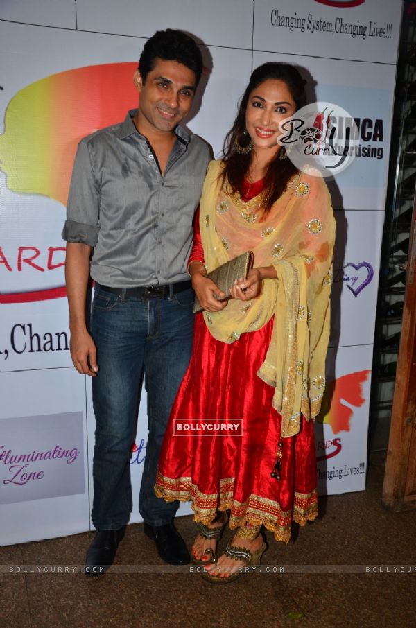Mazher Sayed and Mouli Ganguly at Iftar party organized by NGO - SMMARDS.