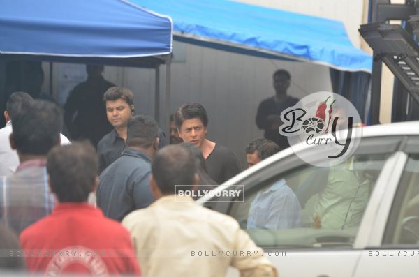Shah Rukh Khan snapped at Mehboob Studio