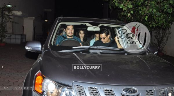 Aamir khan with his "Dangal Daughters' attend Special Screening of 'Sultan' (411365)