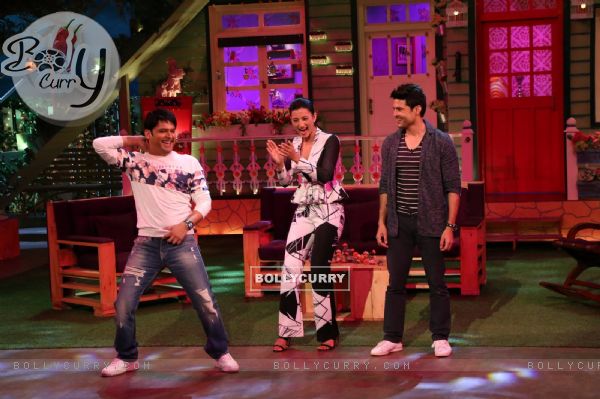 Gauahar Khan and Rajeev Khandelwal Promotes the film 'Fever' on the sets of The Kapil Sharma Show