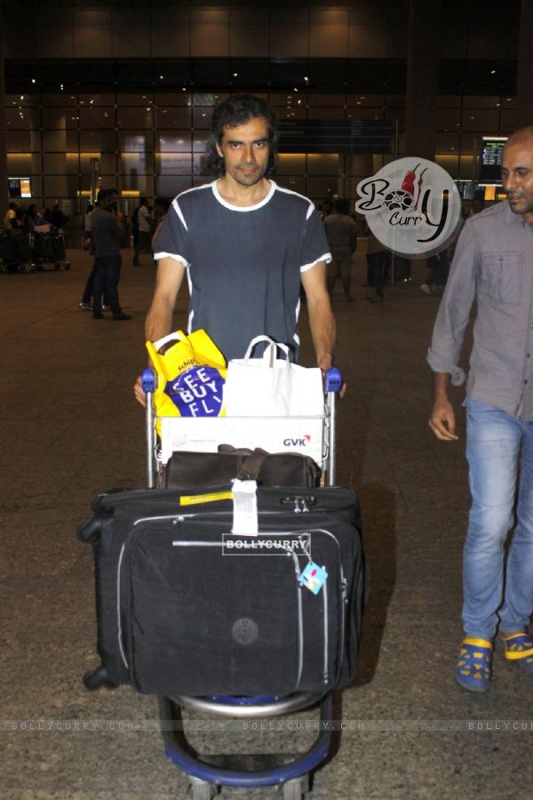 Film maker Imtiaz Ali snapped at airport