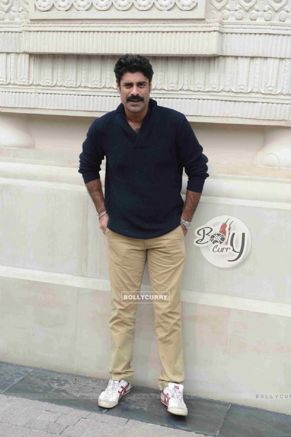 Sikander Kher poses for media at Promotions of '24 Season 2' Show