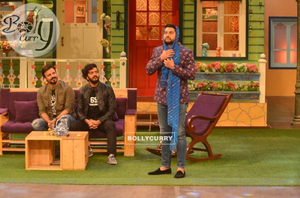The 'girl' Aftab - Promotions of 'Great Grand Masti' on 'The Kapil Sharma Show' (411891)