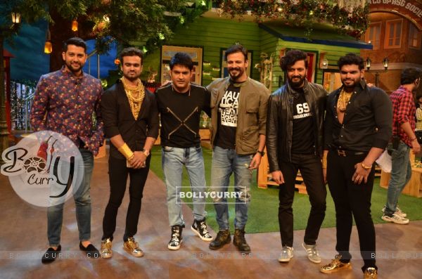 Vivek, Aftab and Riteish for Promotions of 'Great Grand Masti' on 'The Kapil Sharma Show' (411894)
