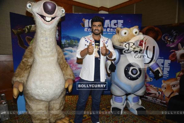 Arjun Kapoor promotes 'Ice Age'