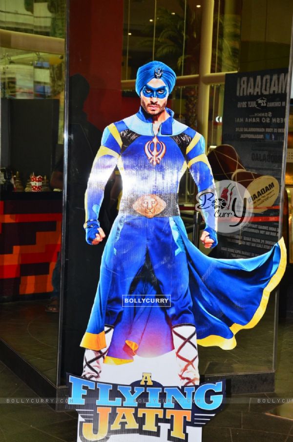 Cut out of Tiger Shroff at Trailer Launch of 'A Flying Jatt'