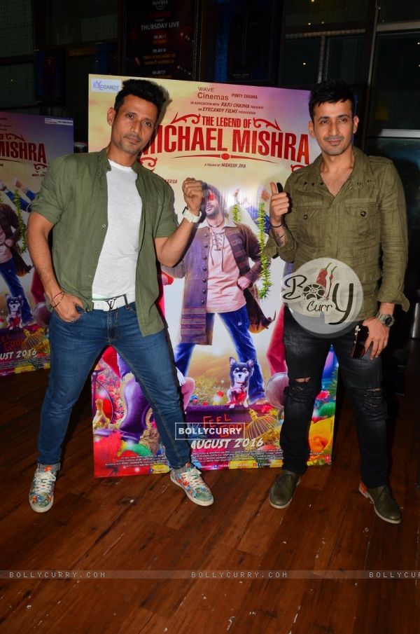 Manmeet Singh and Harmeet Singh at Music Launch of The legend of Michael Mishra