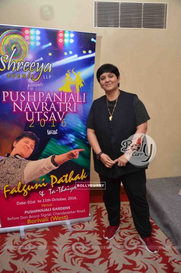 Press Meeet with Falguni Pathak at Ambassador Hotel
