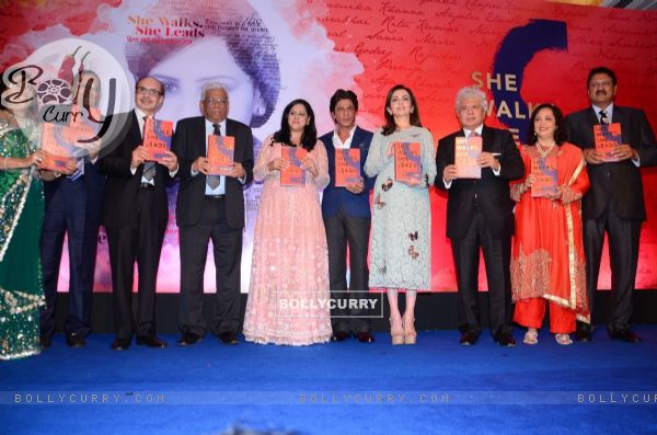 SRK and Ambanis at Launch of Gunjan Jain's Book 'She Walks She Leads'