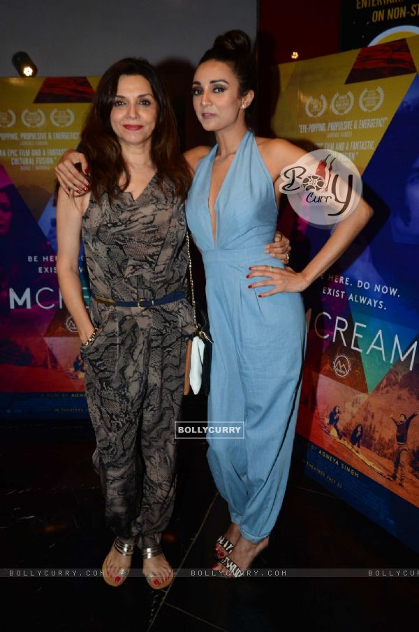 Ira Dubey and Lilette Dubey at Premiere of film 'M Cream'