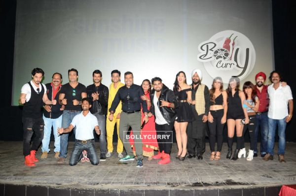 'Sunshine Music Tours and Travels' team at the trailer launch of the film