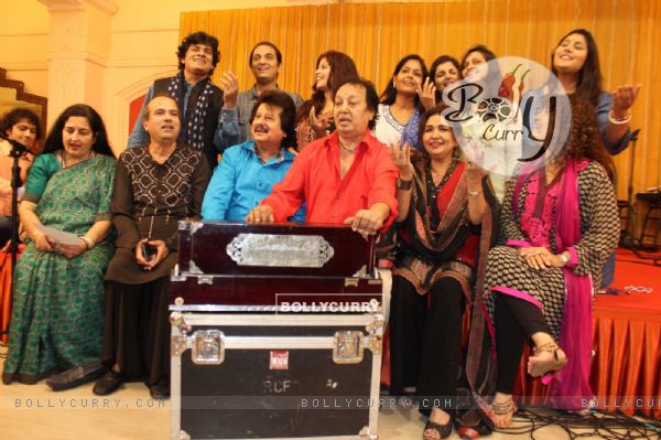 Ghazal singers at Rehearsal of the 15th Khazana Ghazal Festival 2016