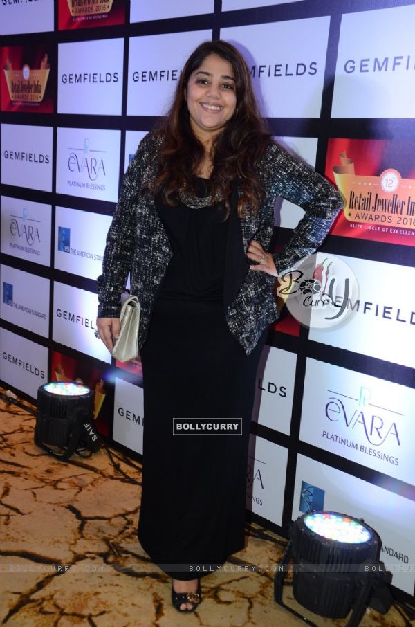 Sanjana Patel at Retail Jeweller India Awards 2016
