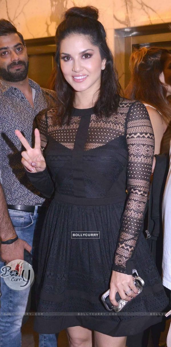 Sunny Leone at Special screening of the film 'Dishoom'