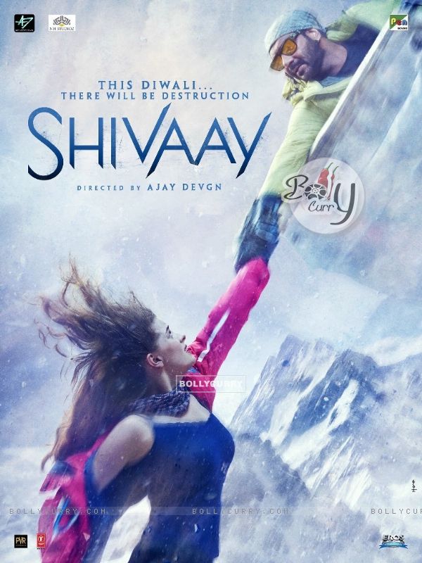 Shivaay poster starring Ajay Devgn and Sayesha Saigal (414662)
