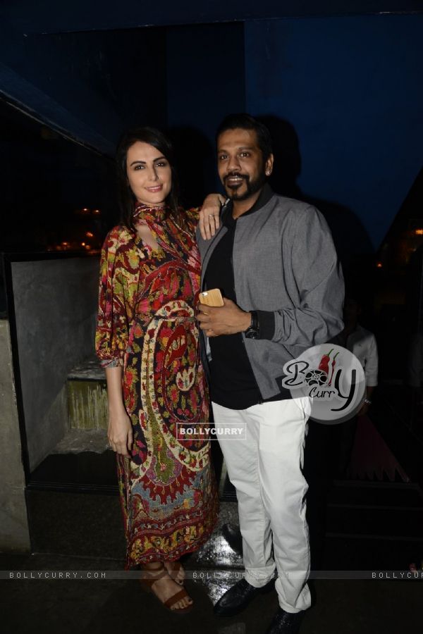 Mandana Karimi with Rocky star at Pria Kataria Puri's fashion preview