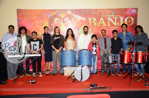 Cast at Trailer launch of movie 'Banjo' (415475)