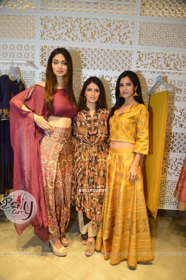 Vartika Singh with other celebs at Kashish Infiore store for Shruti Sancheti preview
