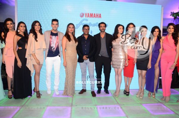 Zayed Khan, Lara Dutta, Arjun Rampal and other celebs at Launch of Yamaha Fascino Miss Diva 2016