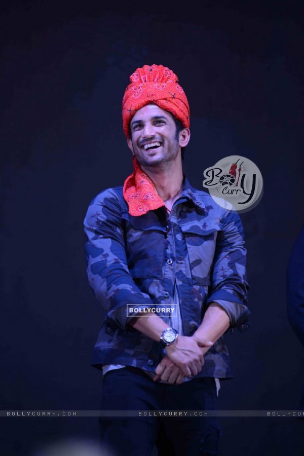 Sushant Singh Rajput at Trailer launch of movie 'MS Dhoni:The Untold Story' (415811)