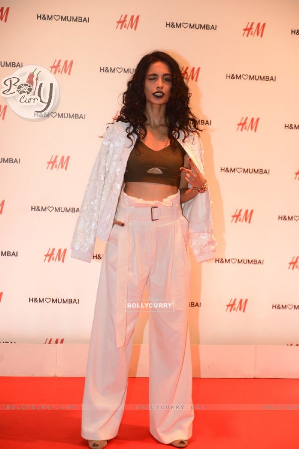 Sarah Jane Dias at Launch of Hennes and Mauritz store in Mumbai