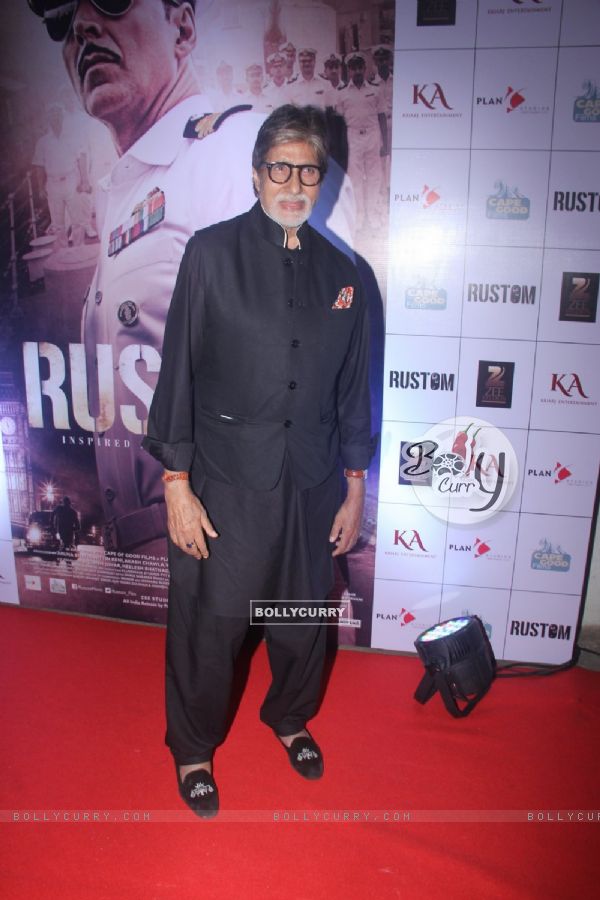 Amitabh Bachchan at Special Screening of 'Rustom' at Yashraj Studios