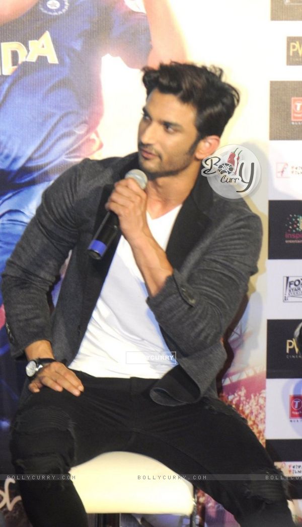 Sushant Singh Rajput Promotes 'MS Dhoni: The Untold Story' at PVR Juhu (415986)