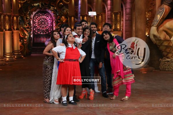 Colors TV Shoots for a 'Couple Special' Episode at 'Comedy Nights Bachao'