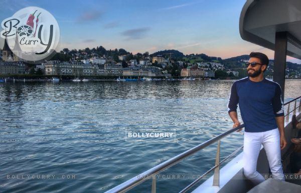Ranveer all set to have an adventurous holiday at Switzerland