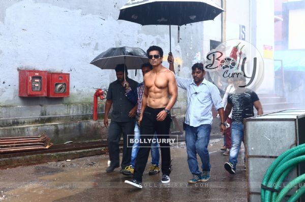 Sonu Sood goes shirtless for his home production Two In One