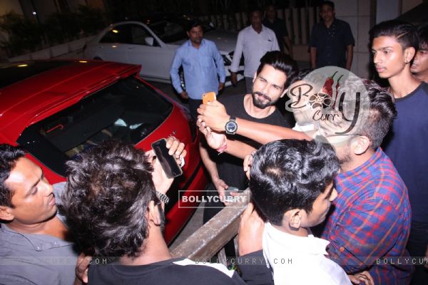 Shahid Kapoor Snapped Post Workout