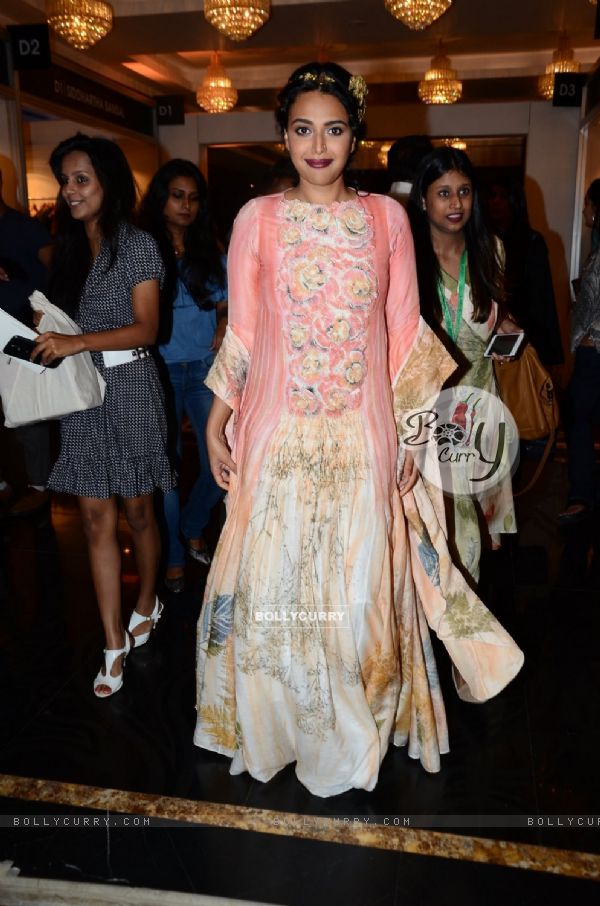 Swara Bhaskar at Lakme Fashion Week Day 3